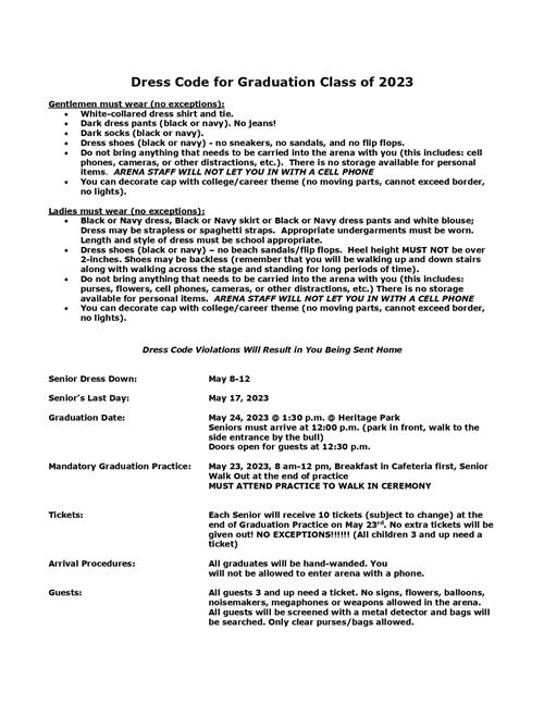dress code